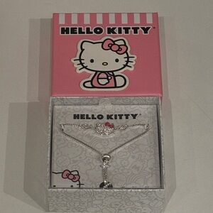 Hello Kitty Pink and Silver Kids Bracelet